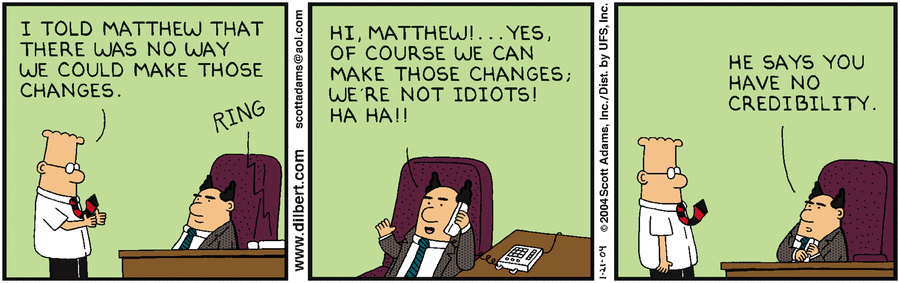Dilbert Cartoon